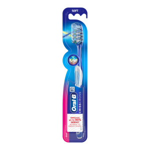 Oral B CrossAction Pro-Health 7 Benefits Toothbrush - 1 Unit Soft (Colors May Vary)