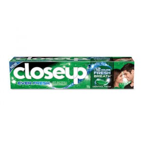 Closeup Toothpaste Menthol Fresh 160 g Do you brush your teeth hurriedly? Do you often forget to use mouthwash or not us