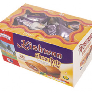 Kishwan Chocolate Cake 25gm X 20pcs Box