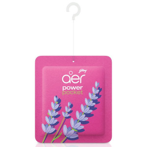 Aer Power Pocket Bathroom Freshener Lavender Bloom 10 gm