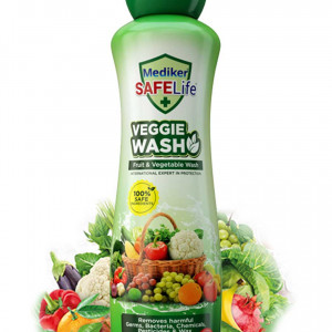Mediker SafeLife Veggie Wash 250ml (Fruit & Vegetable Wash)