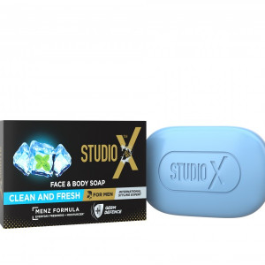 Studio X Clean and Fresh Soap for Men - 125gm