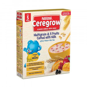 Nestlé® CEREGROW™ Multigrains & 5 Fruits Junior Cereal with Milk (after 5 years) 300g Box
