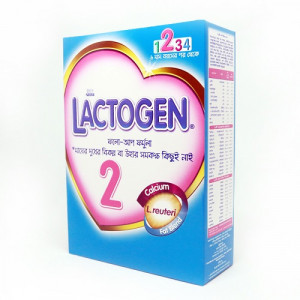 NESTLÉ® LACTOGEN® 2 Follow-up 6-12 Months Infant formula Milk Powder 350g Box