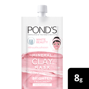 Pond\'s Mineral Clay Mask White Beauty Brighten Treatment 8g