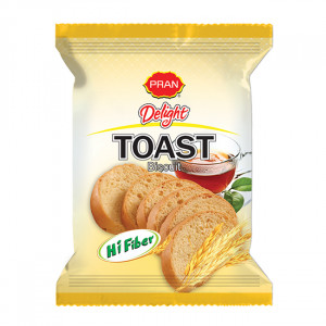 Pran Delight Toast Biscuit - 250gm