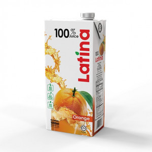 Pran Latina 100% Juice (Orange) - 1000ml