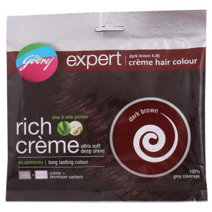 Godrej Expert Rich Crème Hair Colour Dark Brown 20g