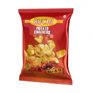 Ruchi Potato Crackers Bar-B-Q - 22gm