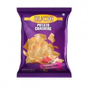 Ruchi Potato Crackers Thai Sweet Chilli - 22gm