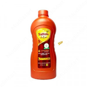 Saffola Active Oil Blended Edible Vegetable Oil - 2 Litre
