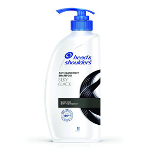 Head & Shoulders Silky Black Anti Dandruff Shampoo for Women & Men 650ML