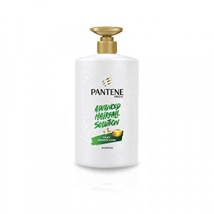 Pantene Advanced Hairfall Solution 2in1 Anti-Hairfall Silky Smooth Shampoo & Conditioner for Women 1L