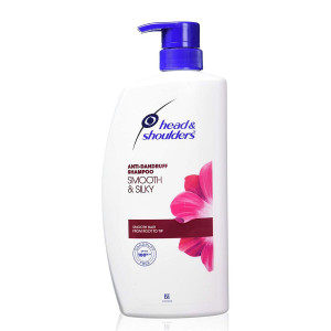 Head & Shoulders Smooth and Silky Anti Dandruff Shampoo for Women & Men, 1 L
